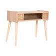 Console Home ESPRIT Rattan Paolownia wood 80 x 35 x 63 cm Online now