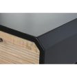 Console DKD Home Decor Black Wood (Refurbished B) For Discount