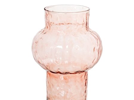 Vase Alexandra House Living Pink Crystal 16 x 24 cm For Cheap