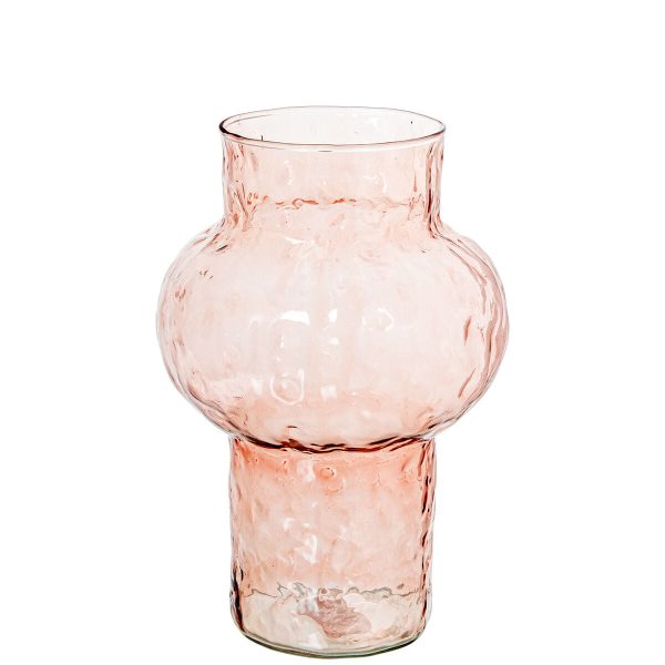 Vase Alexandra House Living Pink Crystal 16 x 24 cm For Cheap