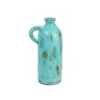 Vase Romimex Turquoise Ceramic 21 x 41 x 16 cm With handle on Sale