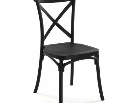 Chair Versa Black 43 x 88 x 43 cm (4 Units) Fashion