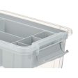 Multi-use Box Grey Transparent Plastic 5 L 29,5 x 14,5 x 19,2 cm (6 Units) on Sale