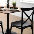 Chair Versa Black 43 x 88 x 43 cm (4 Units) Fashion