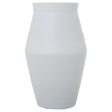 Vase Alexandra House Living White Ceramic 27 x 27 x 47 cm Cheap