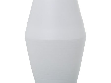 Vase Alexandra House Living White Ceramic 27 x 27 x 47 cm Cheap