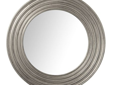 Wall mirror Alexandra House Living Silver Plastic 5 x 53 x 54 cm Circular For Sale