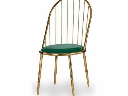 Chair Bars Green Golden 48 x 95,5 x 48 cm (2 Units) Supply