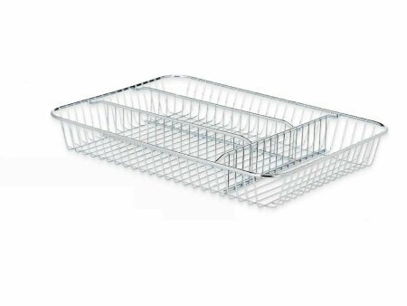 Cutlery Organiser Silver Metal 26 x 4,5 x 35,5 cm (6 Units) Cheap