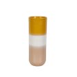 Vase Romimex Yellow Beige Ceramic 13 x 35 x 13 cm For Cheap