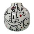 Vase Alexandra House Living Metal Face 20 x 21 x 21 cm Online Sale