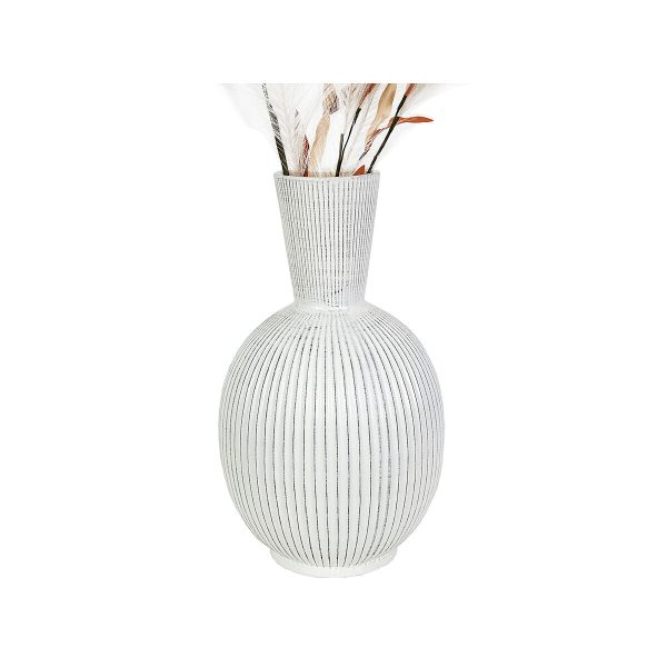 Vase Romimex Beige Ceramic Spherical 24 x 45 x 24 cm Sale