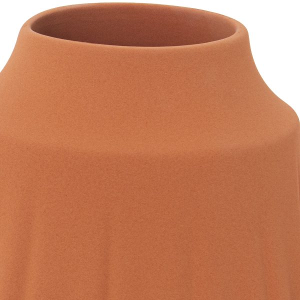 Vase Alexandra House Living Terracotta Ceramic 20 x 19 x 23 cm For Discount