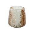 Candleholder Home ESPRIT White Brown Crystal 12 x 12 x 12,5 cm on Sale