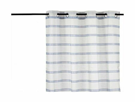 Curtain Stripes Blue 140 x 0,1 x 260 cm (6 Units) Online now