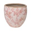 Planter Romimex Beige Pink Porcelain 20 x 19 x 20 cm Discount