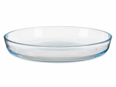 Baking tray Transparent Borosilicate Glass 31,5 x 5 x 31,5 cm (6 Units) Online