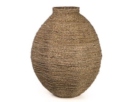 Vase Alexandra House Living Natural Natural Fibre 46 x 57 x 46 cm Online now