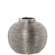 Vase Alexandra House Living Silver Ceramic 25 x 22 cm Supply