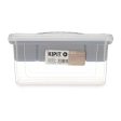 Multi-use Box Grey Transparent Plastic 5 L 29,5 x 14,5 x 19,2 cm (6 Units) on Sale