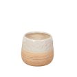 Planter Romimex Beige Ceramic 30 x 24 x 30 cm Online