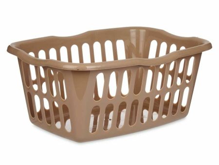 Basket Taupe polypropylene 50 L 58 x 24 x 42 cm (12 Units) Online now