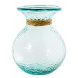 Vase Alexandra House Living Transparent Crystal 19 x 25 cm Online now