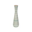 Vase Romimex Blue White Ceramic 20 x 69 x 20 cm Sale