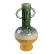 Vase Romimex Multicolour Ceramic 23 x 43 x 23 cm With handles Online Sale