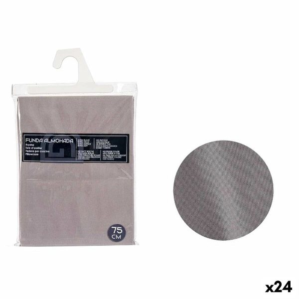 Pillowcase Anthracite 45 x 0,2 x 70 cm (24 Units) Discount