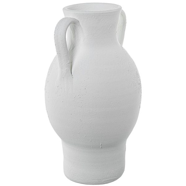 Vase Alexandra House Living White Ceramic 23 x 40 cm Sale