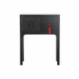 Console DKD Home Decor Black Multicolour Wood Fir MDF Wood 63 x 26 x 83 cm For Cheap