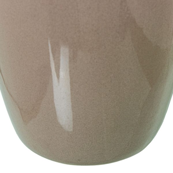 Vase Alexandra House Living White Beige Ceramic 11 x 11 x 33 cm Sale