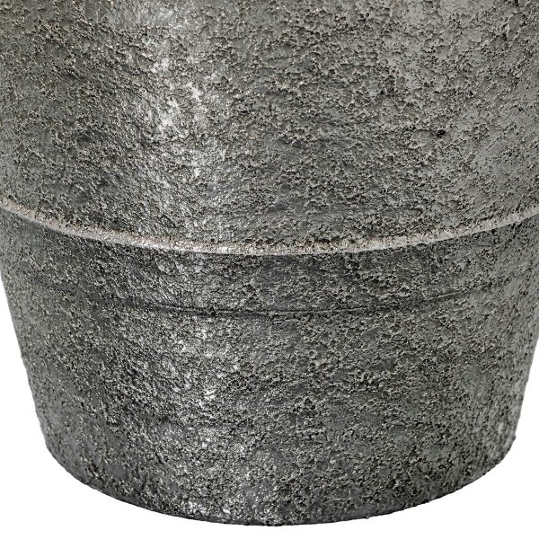 Vase Alexandra House Living Silver Ceramic 33 x 34 x 84 cm Online