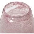 Vase Alexandra House Living Pink Crystal 15 x 15 x 22 cm Cheap