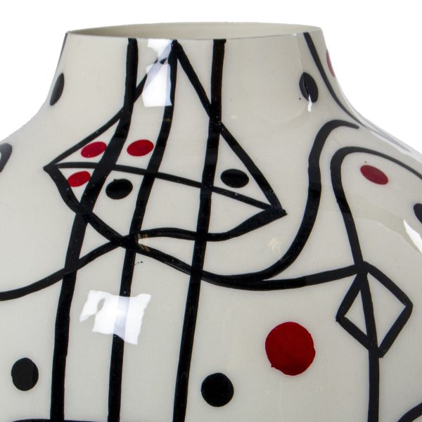 Vase Alexandra House Living Metal Face 20 x 21 x 21 cm Online Sale