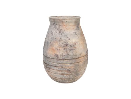 Vase Romimex Beige Terracotta 26 x 34 x 26 cm Discount