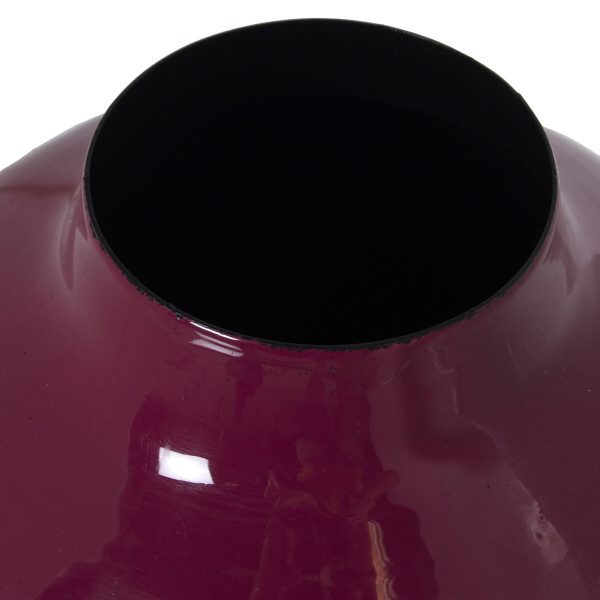 Vase Alexandra House Living Dark pink Metal 21 x 21 x 21 cm Online