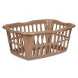 Basket Taupe polypropylene 50 L 58 x 24 x 42 cm (12 Units) Online now