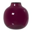 Vase Alexandra House Living Dark pink Metal 21 x 21 x 21 cm Online