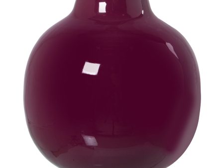 Vase Alexandra House Living Dark pink Metal 21 x 21 x 21 cm Online