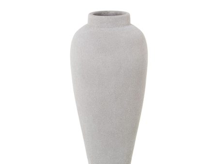 Vase Alexandra House Living White Ceramic 18 x 17 x 33 cm Cheap