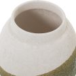 Vase Alexandra House Living Green Beige Ceramic 18 x 17 x 16 cm Hot on Sale