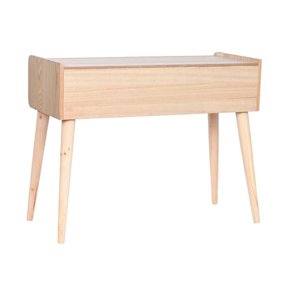 Console Home ESPRIT Rattan Paolownia wood 80 x 35 x 63 cm Online now