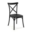 Chair Versa Black 43 x 88 x 43 cm (4 Units) Fashion