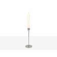 Candleholder Romimex Silver Metal 8 x 23 x 8 cm Supply