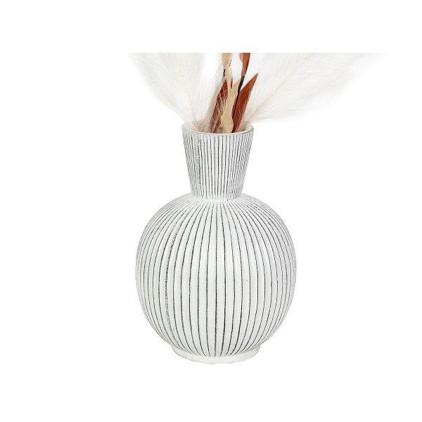 Vase Romimex Beige Ceramic Spherical 18 x 26 x 18 cm Online Hot Sale