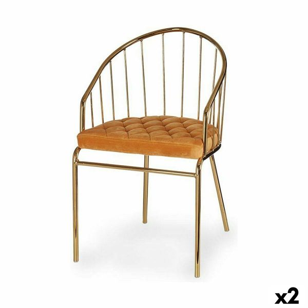 Chair Bars Golden Mustard 51 x 81 x 52 cm (2 Units) Online Hot Sale