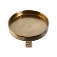 Candleholder Home ESPRIT Golden Aluminium 18,5 X 18,5 X 64,5 cm Cheap