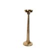 Candleholder Home ESPRIT Golden Aluminium 18,5 X 18,5 X 64,5 cm Cheap